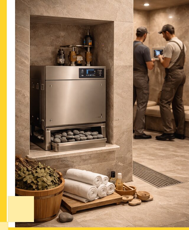 Парогенераторы для хамама в Малоярославце от 77565 р. | ЭриданМлр