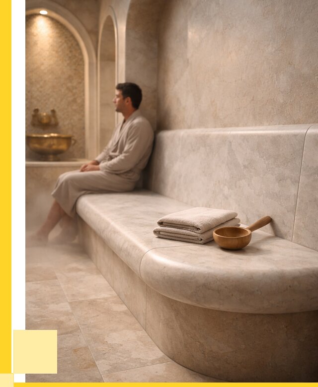 Сиденья для хамама в Малоярославце под ключ от 12410 р. | ЭриданМлр