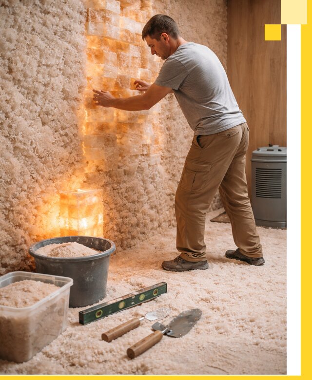 Проектирование и монтаж соляных комнат в Малоярославце под ключ